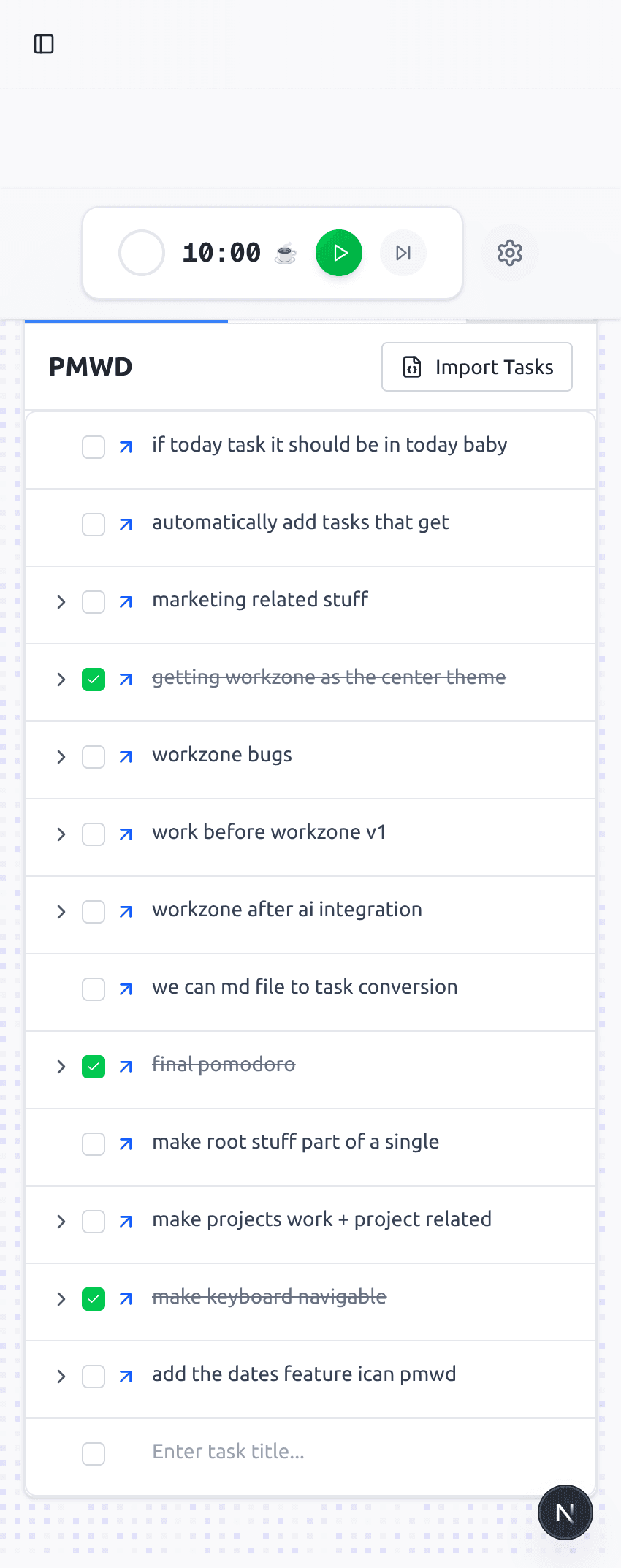 Smart Pomodoro Timer